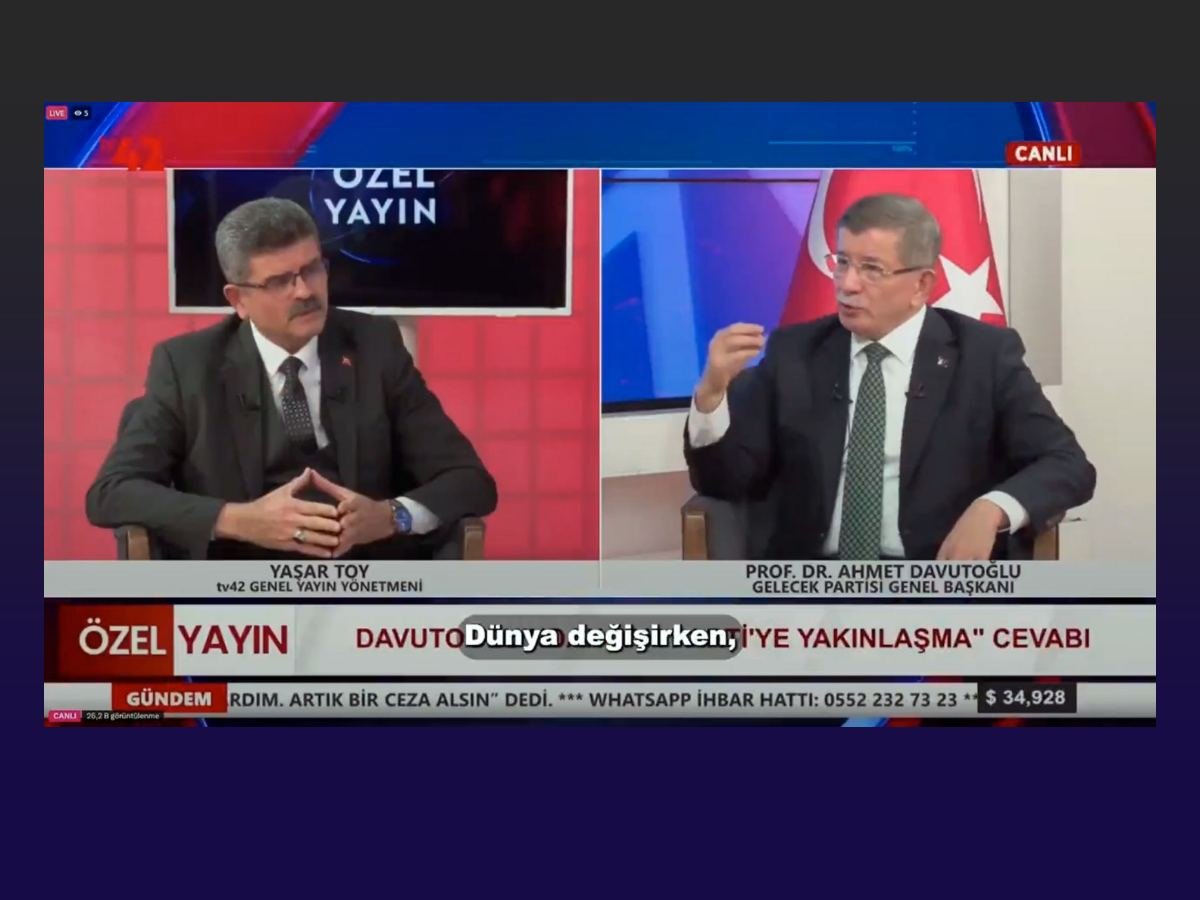 Davutoğlu AK Parti'ye dönecek mi? Canlı yayında çok net cevap: Eğer Erdoğan çağırırsa...